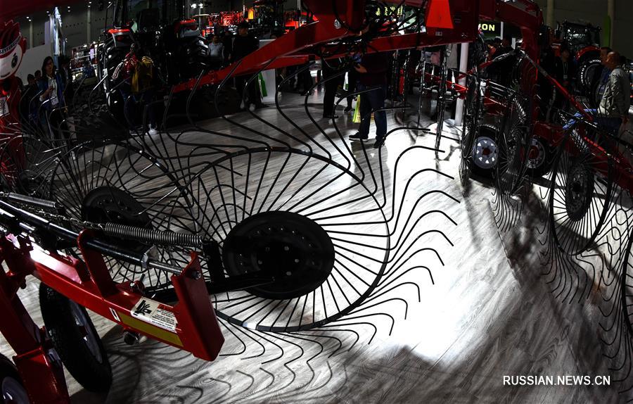 Китайская международная выставка сельскохозяйственной техники-2018 в городе Ухань