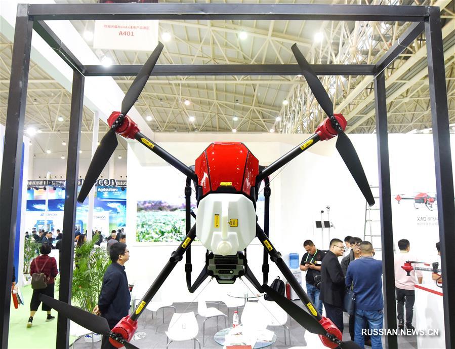 Китайская международная выставка сельскохозяйственной техники-2018 в городе Ухань