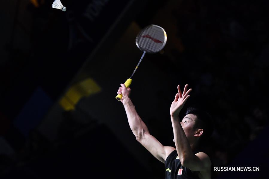 Китайский бадминтонист Чэнь Лун вышел в полуфинал Открытого чемпионата Франции