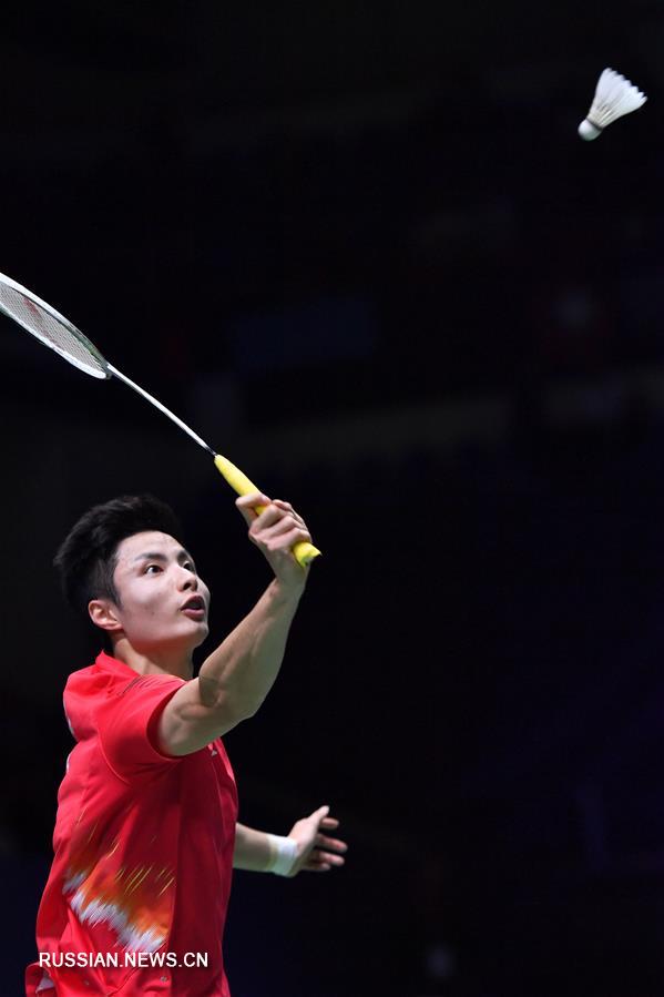 Китайский бадминтонист Ши Юйци вышел в финал Открытого чемпионата Франции