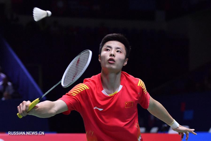 Китайский бадминтонист Ши Юйци вышел в финал Открытого чемпионата Франции