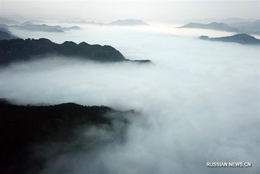 Туманные дали в провинции Гуйчжоу