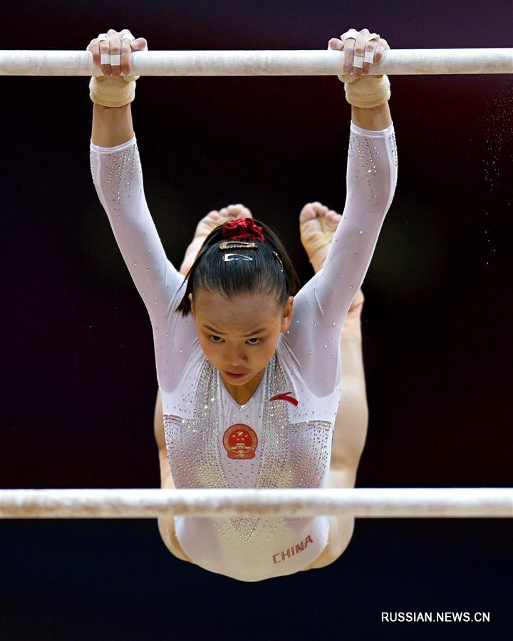 Китайские гимнастки завоевали бронзу в командном многоборье на чемпионате мира