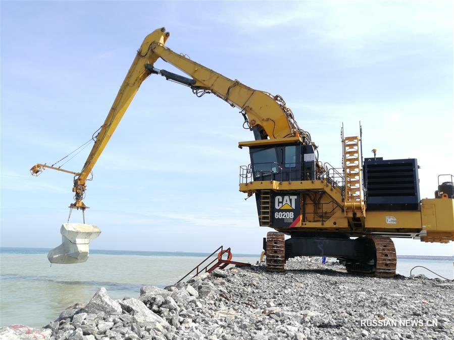 Продолжается строительство портового городка Коломбо