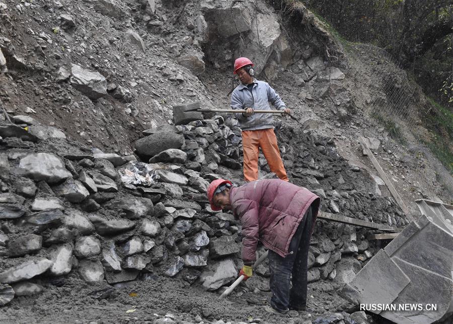 Восстановление природного парка Цзючжайгоу после землетрясения