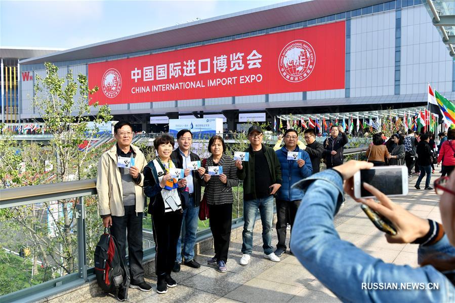 Импортное ЭКСПО в Шанхае открылось для коллективного посещения