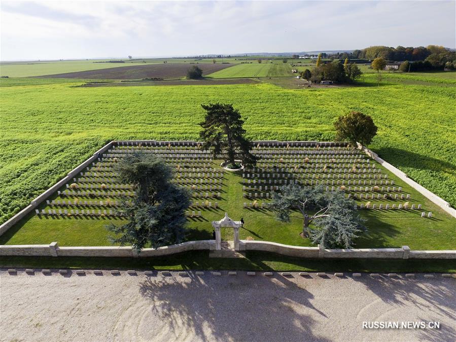 Китайское кладбище Нолетт во Франции