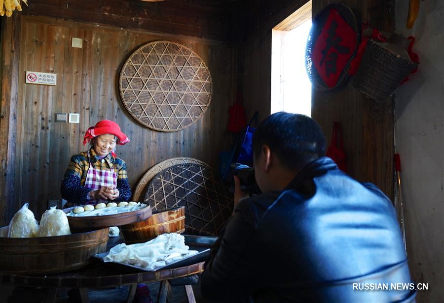 Сельские сценки из уезда Уюань провинции Цзянси