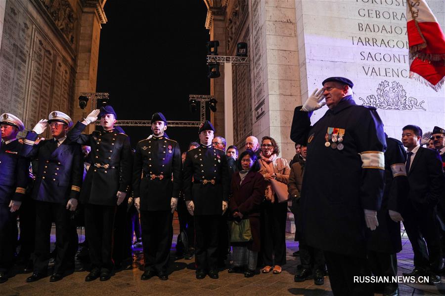 В Париже почтили память представителей Азии, оказывавших содействие Франции в годы Первой мировой войны