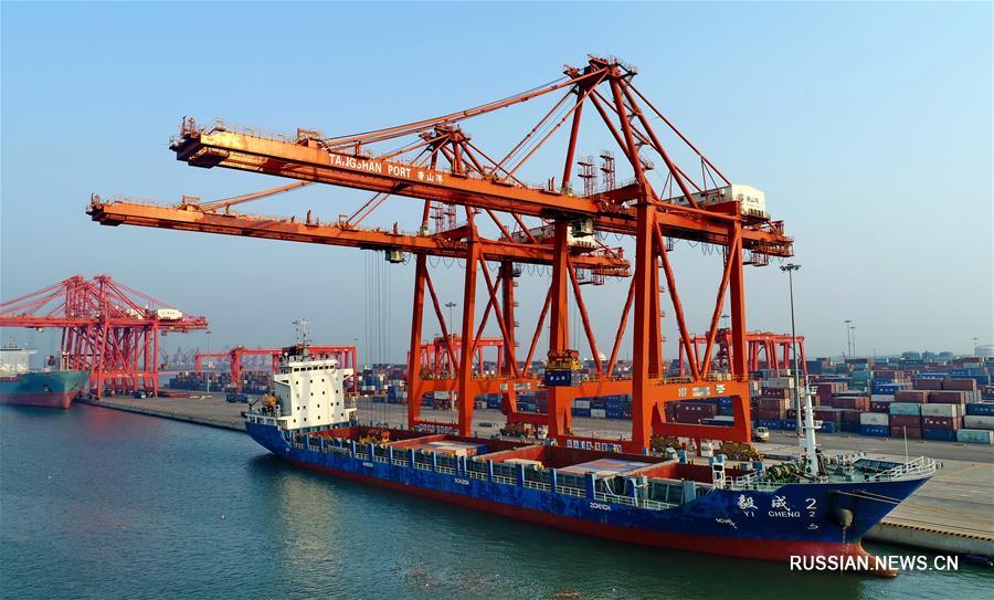 Порт Цзинтан в городе Таншань продемонстрировал отличные показатели за первые десять месяцев года
