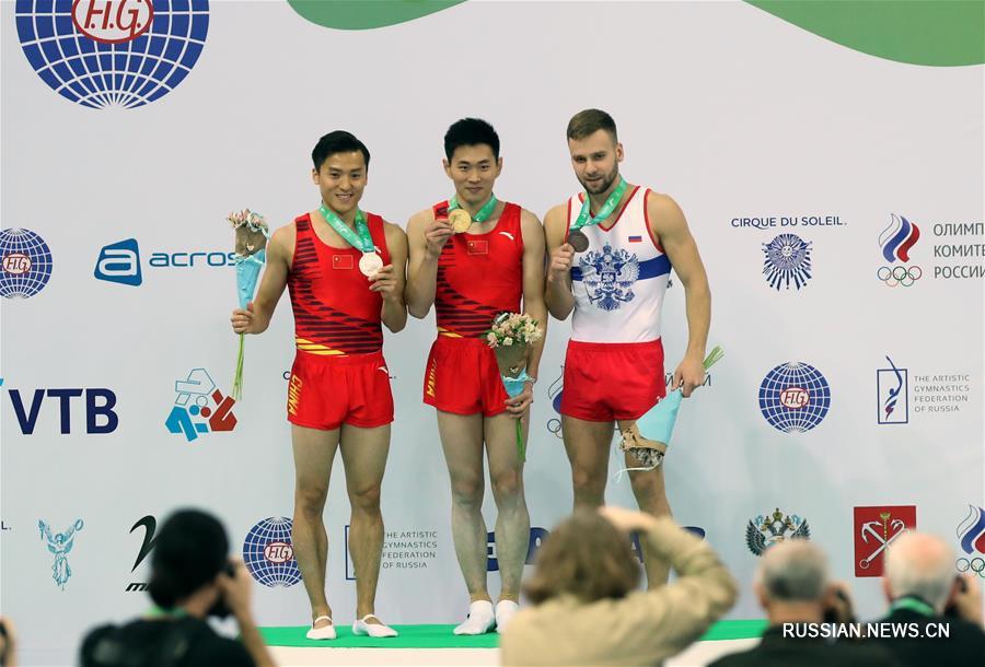 Чемпионат мира по прыжкам на батуте прошел в Санкт-Петербурге