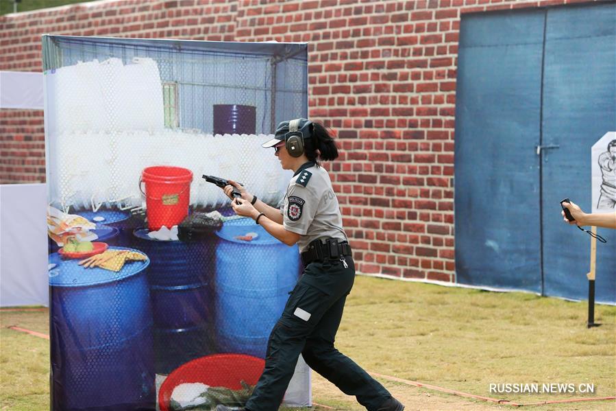 В Гуандуне стартовал 2-й Всемирный конкурс среди полицейских по стрельбе из пистолета