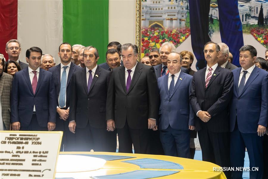 В Таджикистане введен в эксплуатацию первый гидроагрегат Рогунской ГЭС