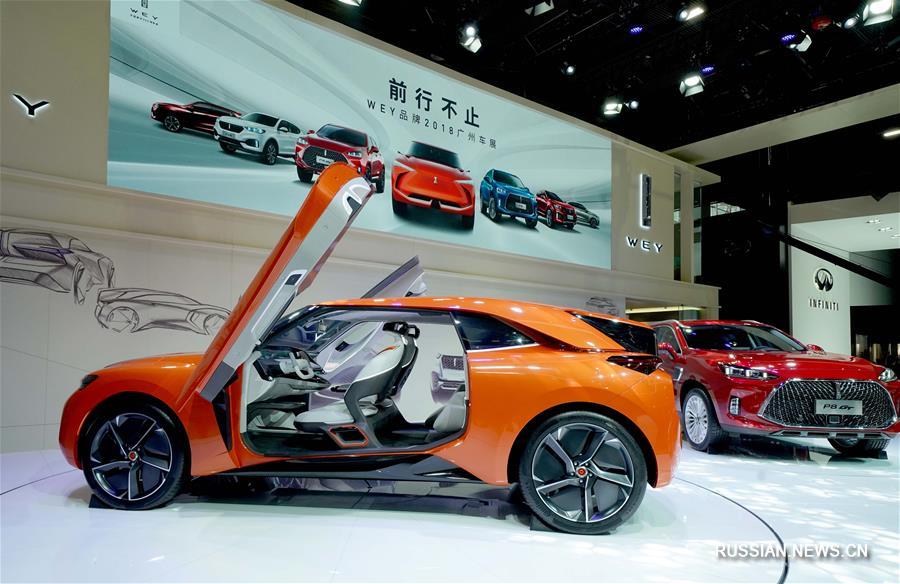 В Гуанчжоу открылась Международная автомобильная выставка