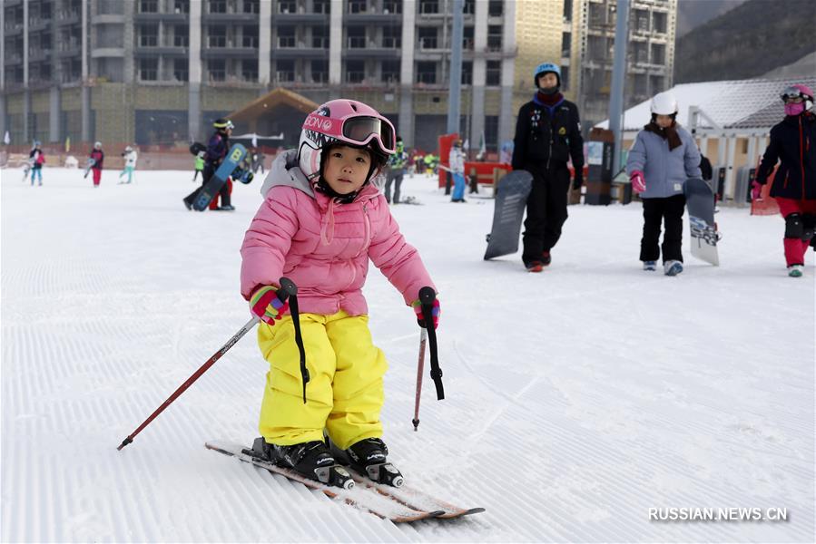 Туристический сезон уже стартовал на горнолыжных курортах в уезде Чунли