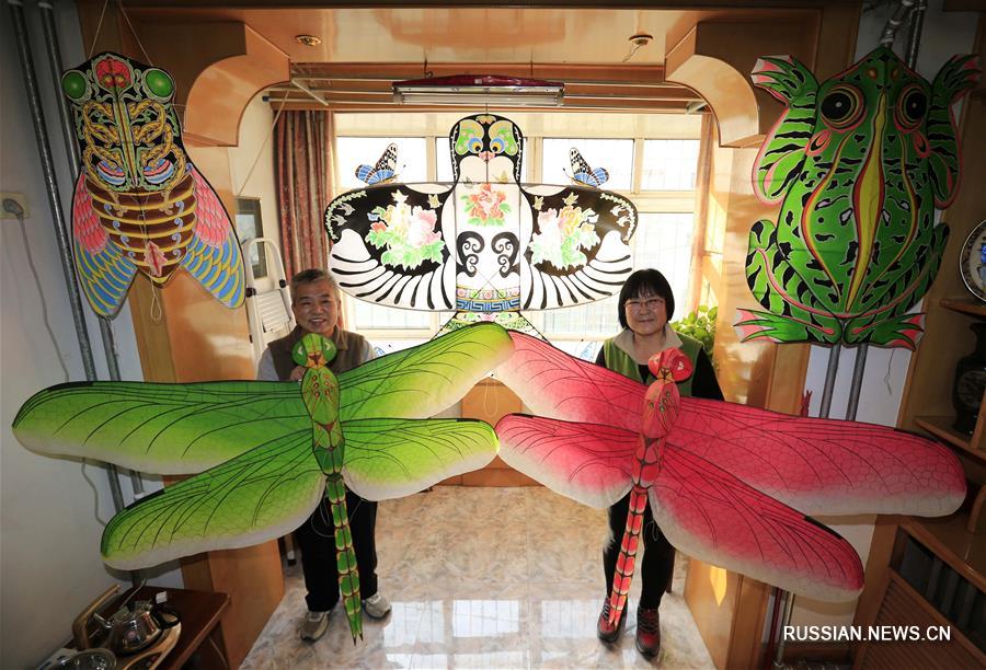 Мастер по созданию воздушных змеев из города Шицзячжуан