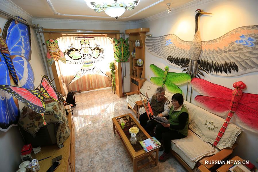 Мастер по созданию воздушных змеев из города Шицзячжуан