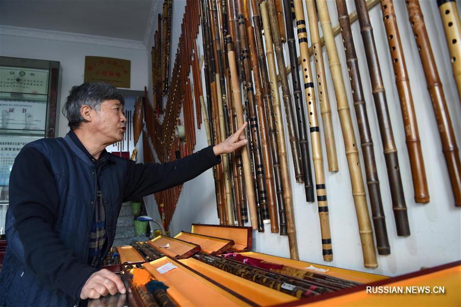 Традиционные бамбуковые флейты из Юйпина -- Секреты мастера