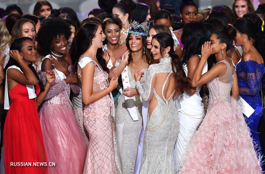 Ванесса Понсе де Леон из Мексики стала победительницей финала Конкурса красоты "Мисс Мира-2018"