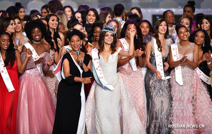 Конкурс "Мисс мира-2018" завершился победой участницы из Мексики