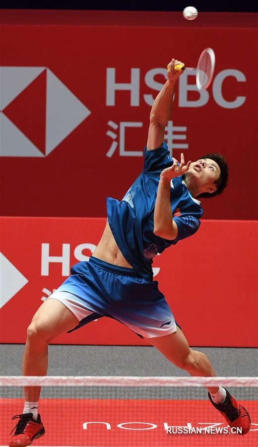 Китайский бадминтонист Ши Юйци вышел в финал одиночного разряда в рамках финала мирового тура BWF 2018