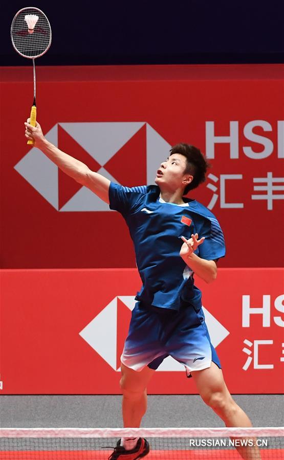 Китайский бадминтонист Ши Юйци вышел в финал одиночного разряда в рамках финала мирового тура BWF 2018
