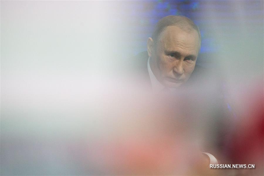 Владимир Путин провел ежегодную пресс-конференцию