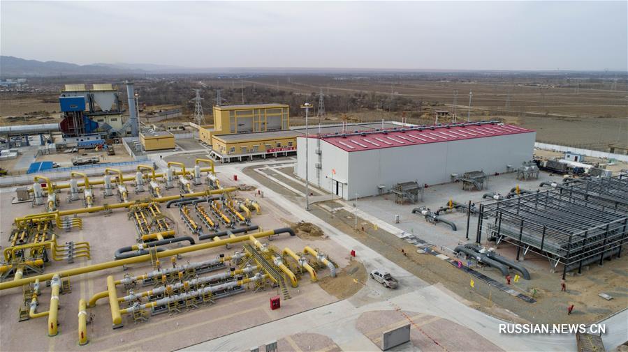 В Чжунвэе пущена в эксплуатацию газокомпрессорная станция трубопровода "Запад-Восток"