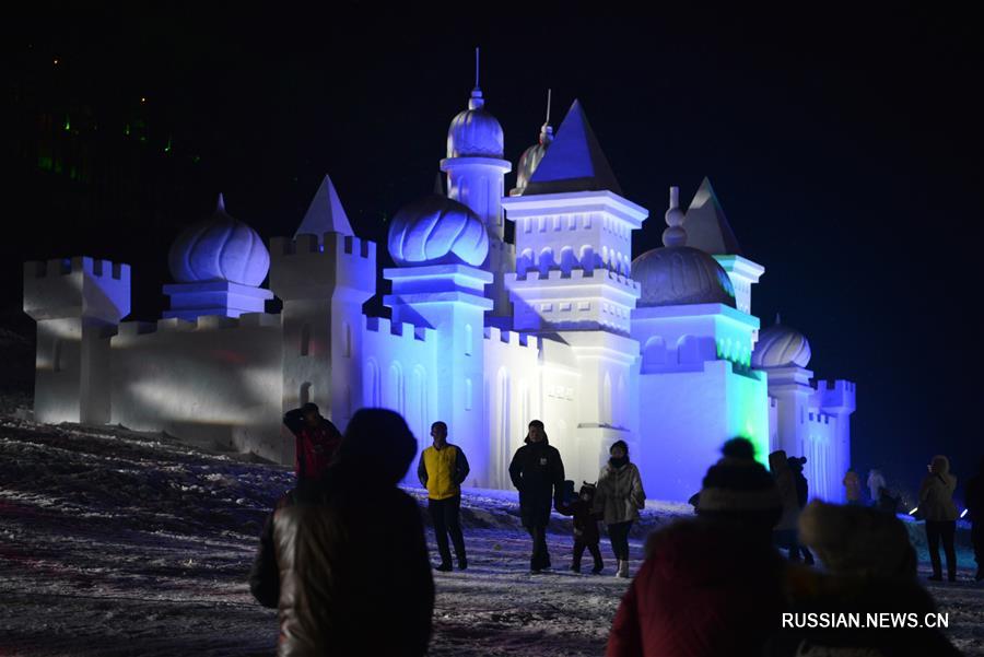 В Аршане открылся фестиваль льда и снега