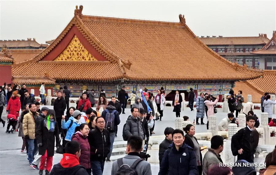 Музей Гугун в Пекине с начала года посетили 17 млн туристов