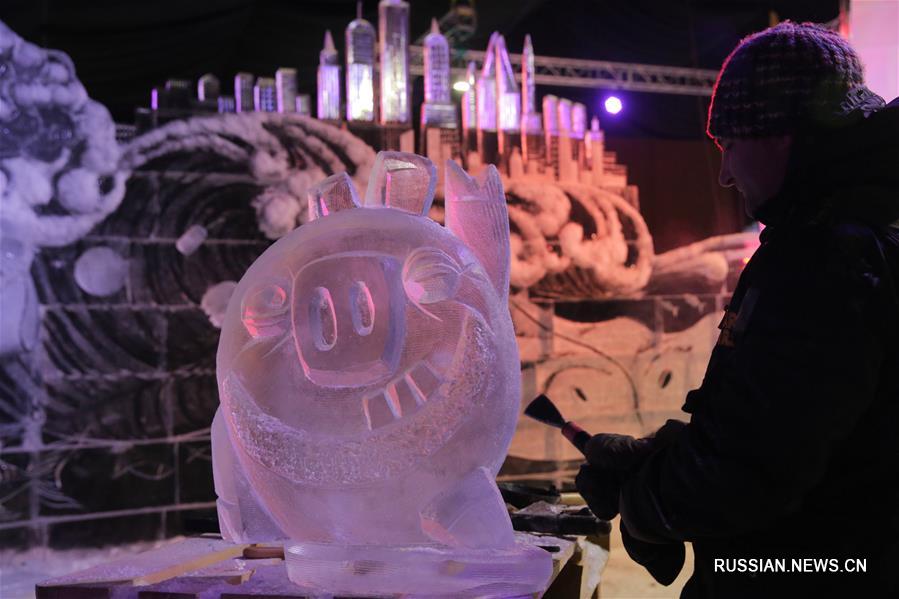 В Санкт-Петербурге открылся фестиваль ледовых скульптур ICE FANTASY–2019