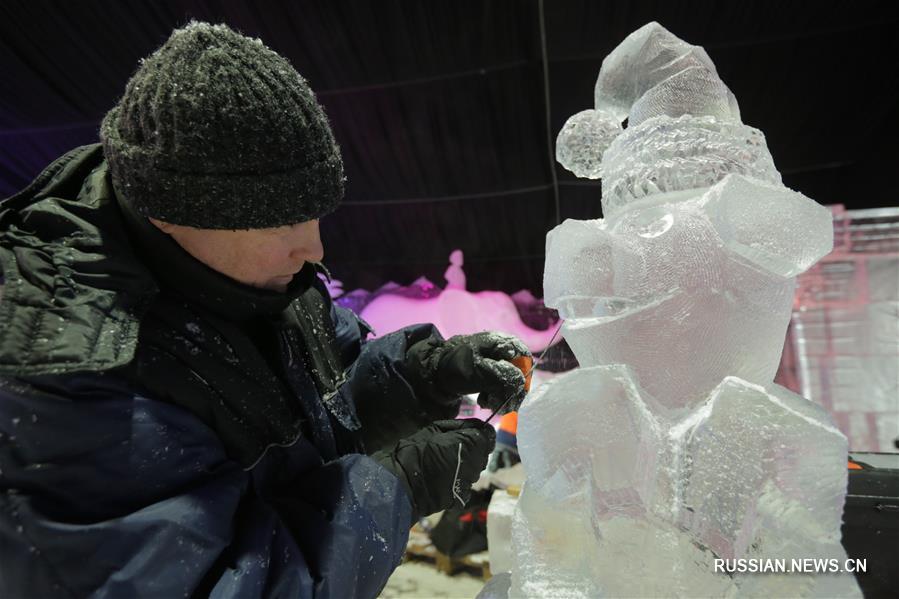 В Санкт-Петербурге открылся фестиваль ледовых скульптур ICE FANTASY–2019