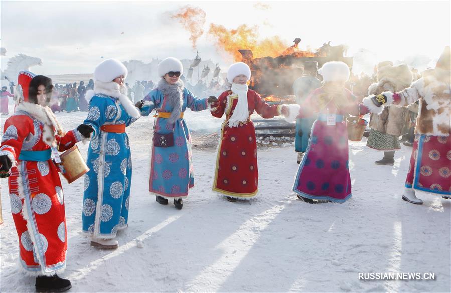 Во Внутренней Монголии стартовал зимний Наадам