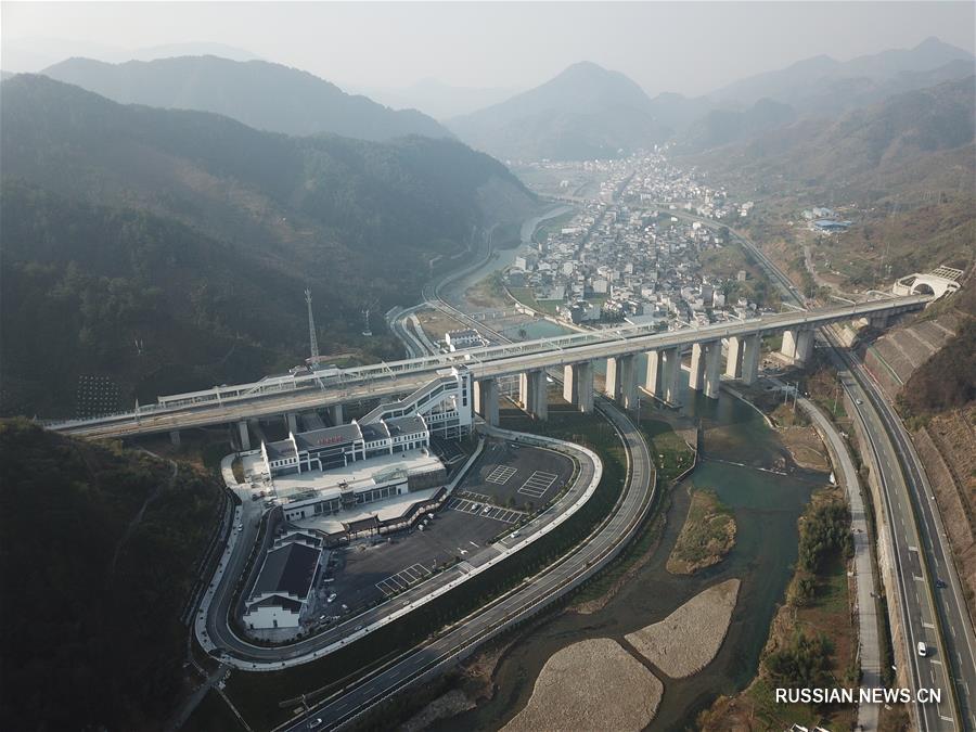 ВСЖД Ханчжоу - Хуаншань готова к сдаче в эксплуатацию 