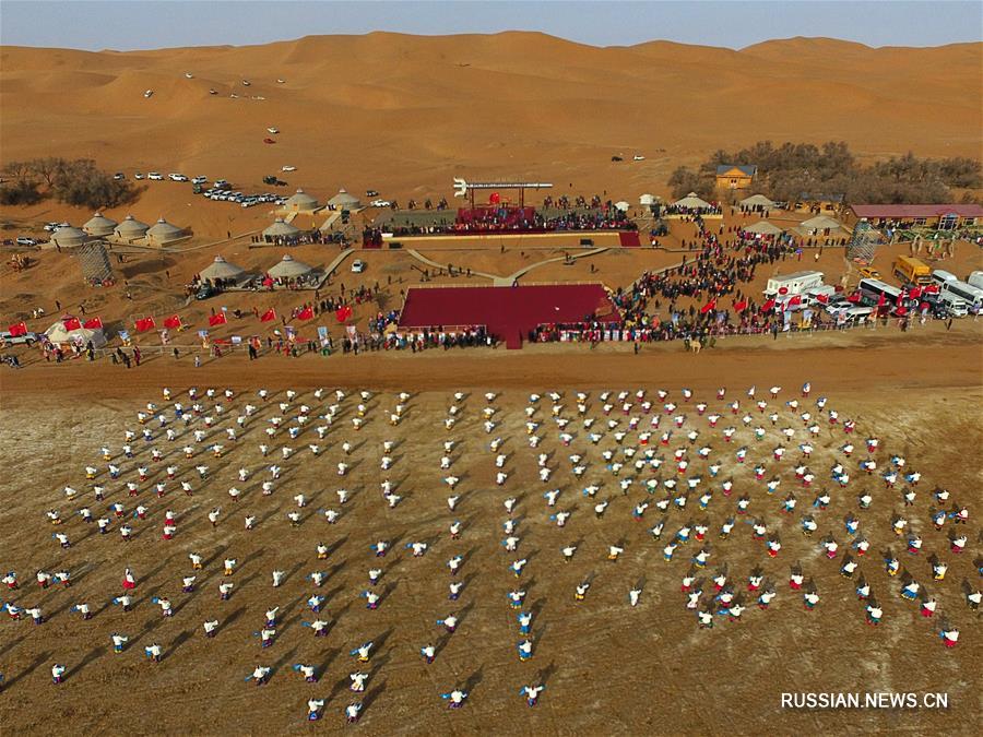 Во Внутренней Монголии начался фестиваль верблюдов