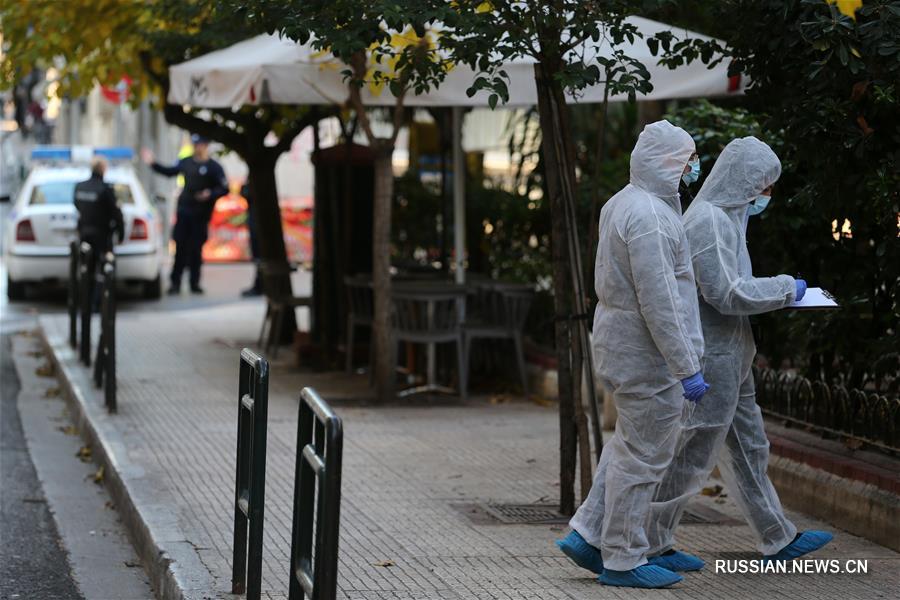 В Афинах прогремел взрыв возле церкви