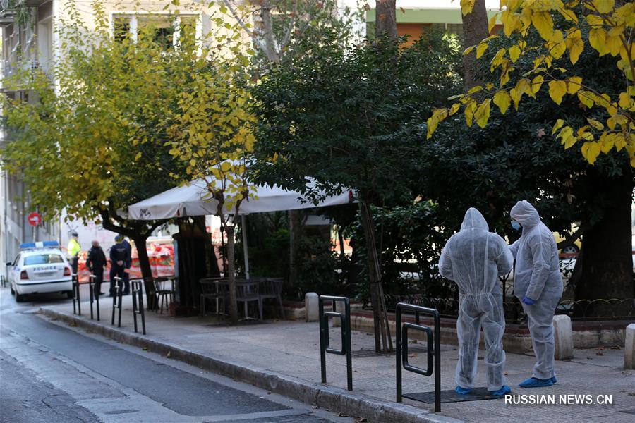 В Афинах прогремел взрыв возле церкви