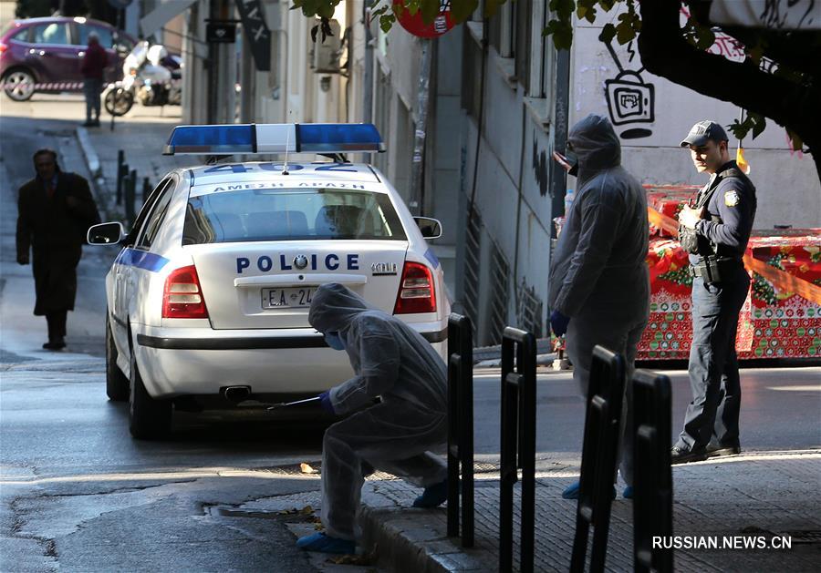В Афинах прогремел взрыв возле церкви