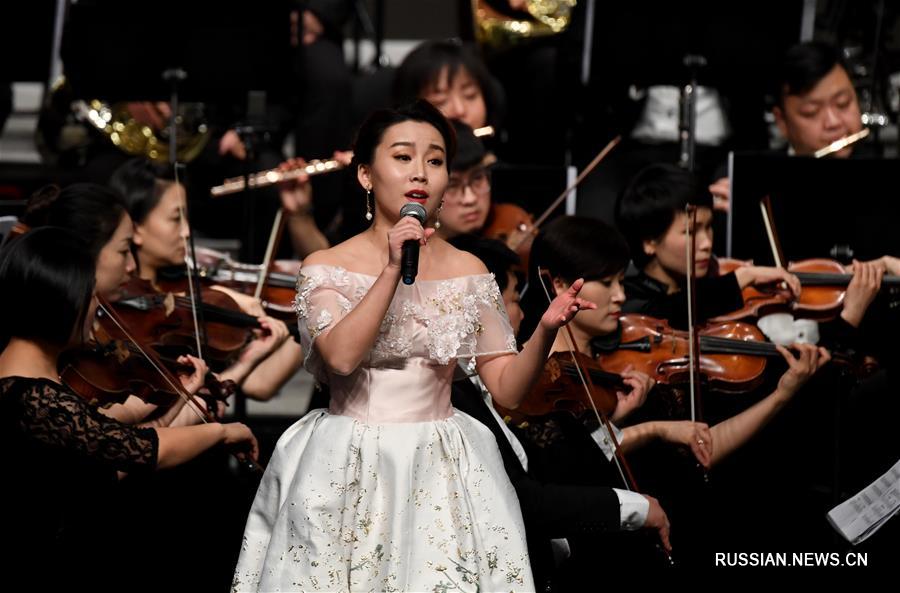 Новогодний концерт в китайской провинции Хэнань