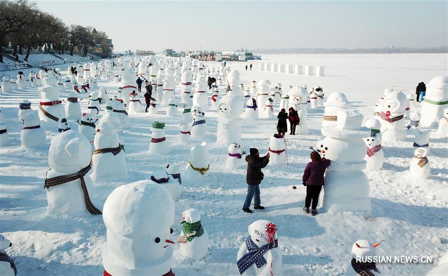 2019 снеговиков в Харбине