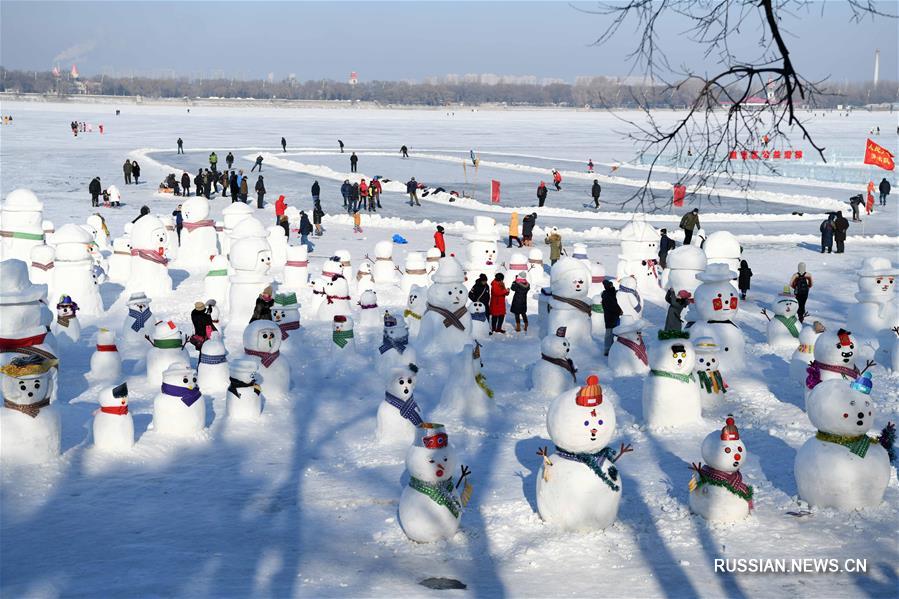 2019 снеговиков в Харбине