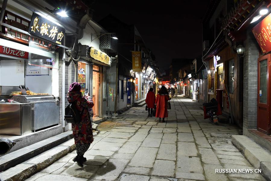 Старинная улица в Цзинане открылась после реконструкции