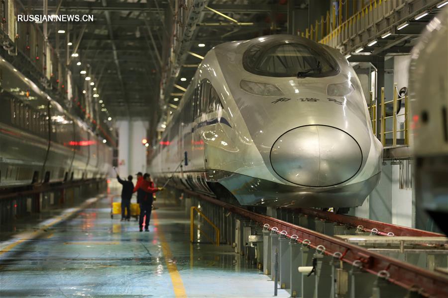 С 5 января в Китае будет действовать новый график движения поездов