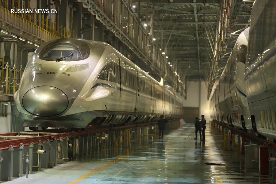 С 5 января в Китае будет действовать новый график движения поездов