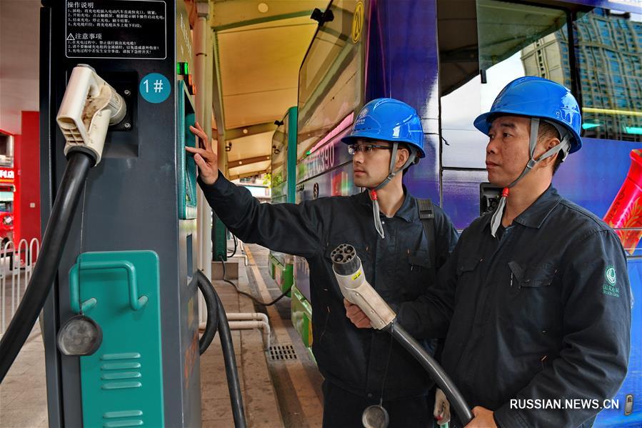 В фуцзяньском городе Цзиньцзян активно развивается сфера общественного транспорта на "зеленых" источниках энергии 