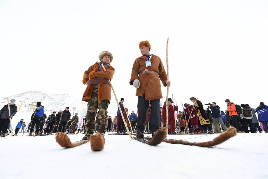 Карнавал льда и снега в городе Алтай