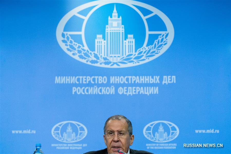 Глава МИД РФ С. Лавров провел ежегодную пресс-конференцию