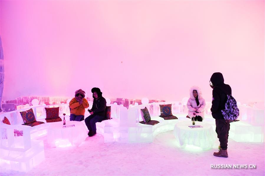 Ледяные развлечения в Харбине