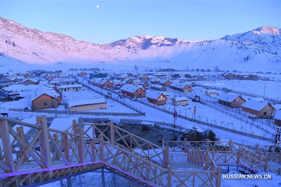 Зима в "первой деревне на Иртыше"