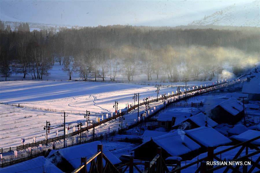 Зима в "первой деревне на Иртыше"